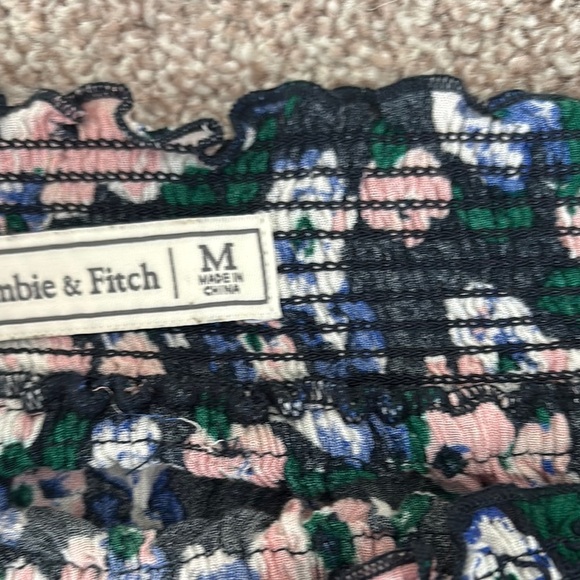 Abercrombie & Fitch Floral Off-Shoulder Blouse - Picture 3 of 4